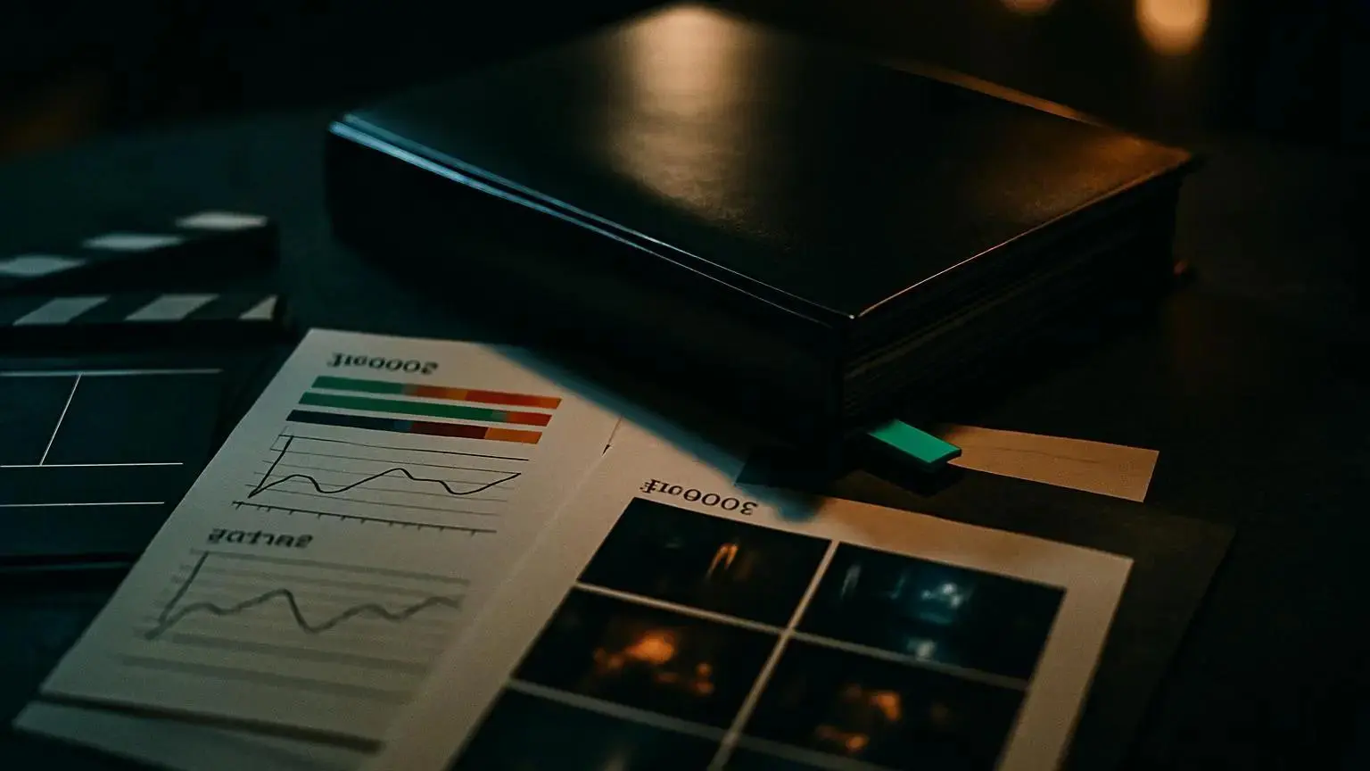 Cover photo for article on series bibles for screenwriters, AI-generated visuals and TV development